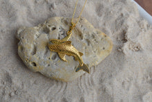 Load image into Gallery viewer, GOLD WHALE SHARK NECKLACE