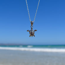 Load image into Gallery viewer, Turtle Necklace | White Opal