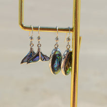 Load image into Gallery viewer, Whale Tail Earrings | Paua Shell