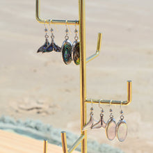 Load image into Gallery viewer, Whale Tail Earrings | Paua Shell