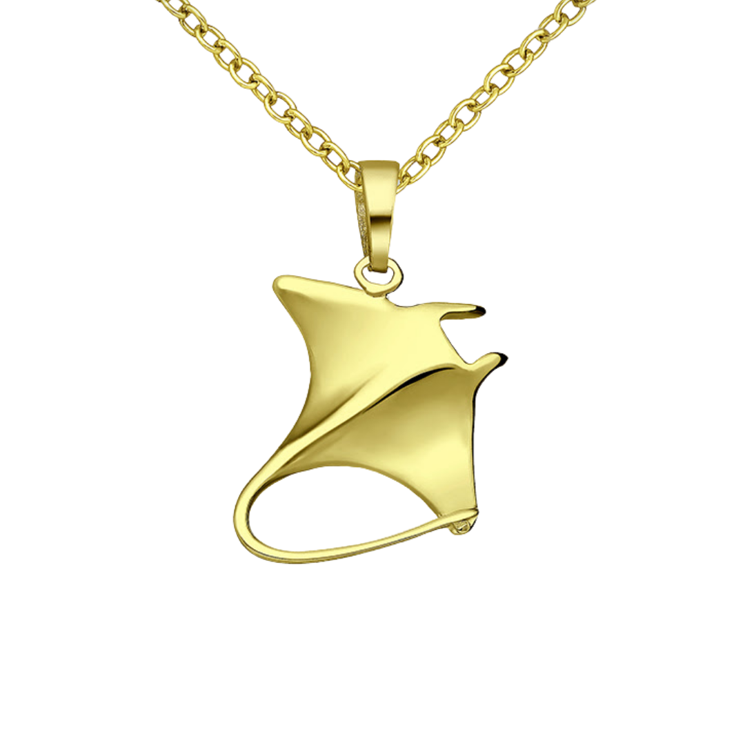 Gold Stingray Necklace – Midnight Moon Collective